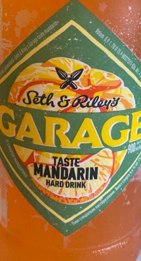 Фото - Пиво спеціальне 4.4% пастеризоване Mandarin Seth&Riley's Garage