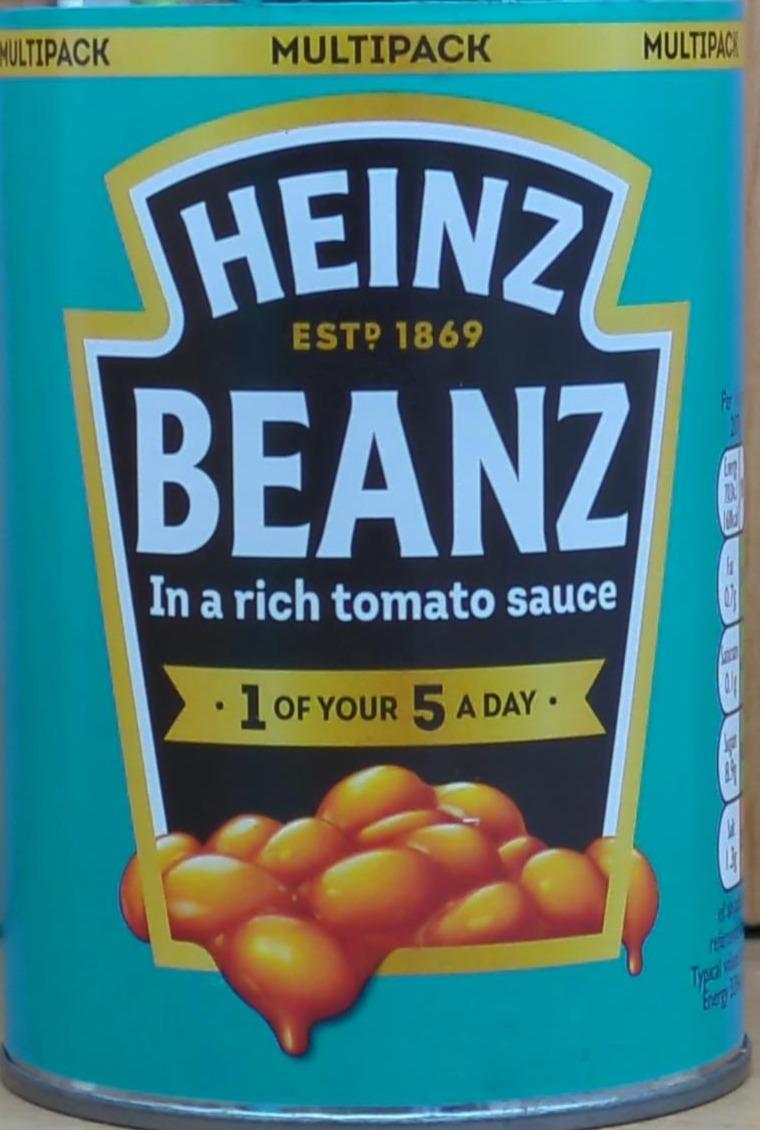 Фото - Beans in tomato sause Heinz