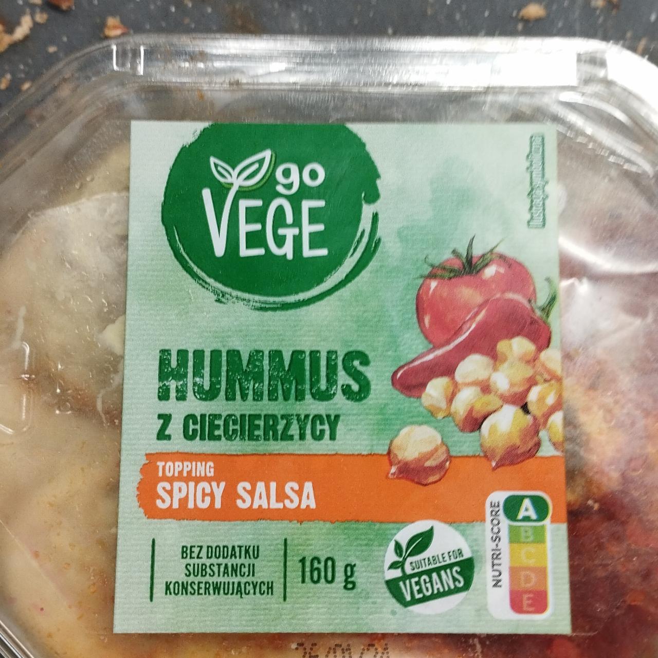 Фото - Hummus z ciecierzycy Go Vege