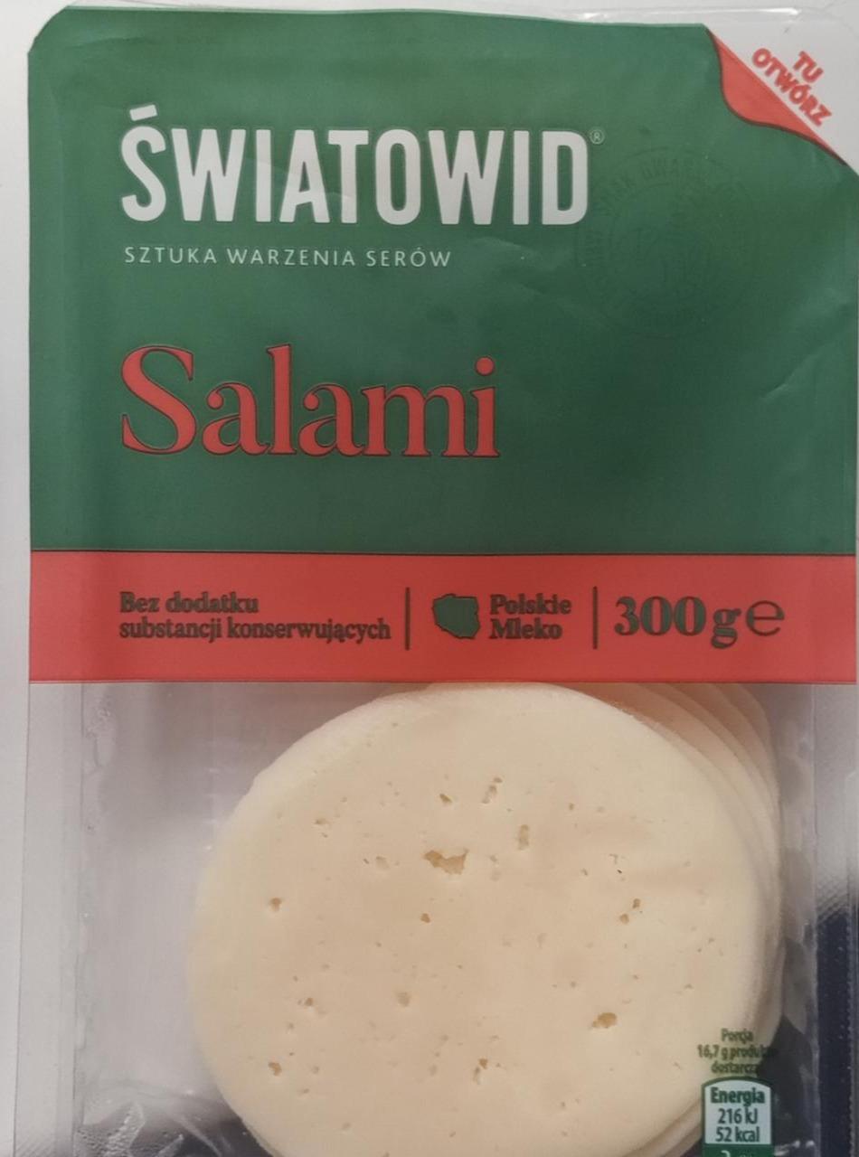 Фото - Сир твердий нарізка Salami Swiatowid