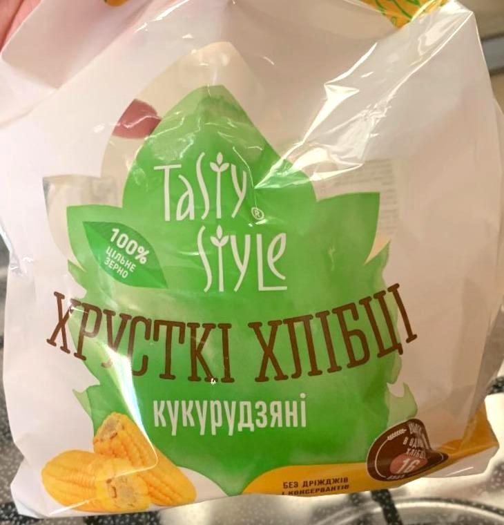 Фото - Хрусткі хлібці кукурудзяні Tasty Style