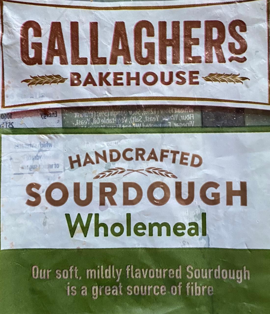 Фото - Handcrafted Sourdough Wholemeal Gallagher's