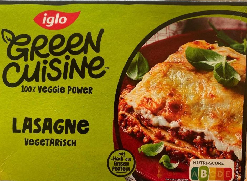 Фото - Green cuisine lasagne vegetarisch iglo