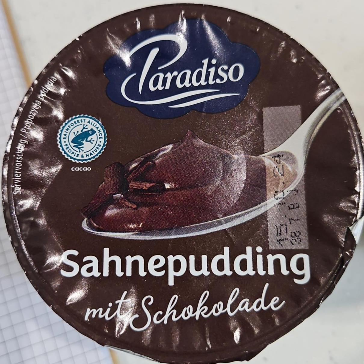 Фото - Sahnepudding mit schokolade Paradiso