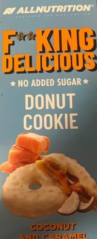 Фото - Donut cookie f**king delicious coconut and caramel Allnutrition