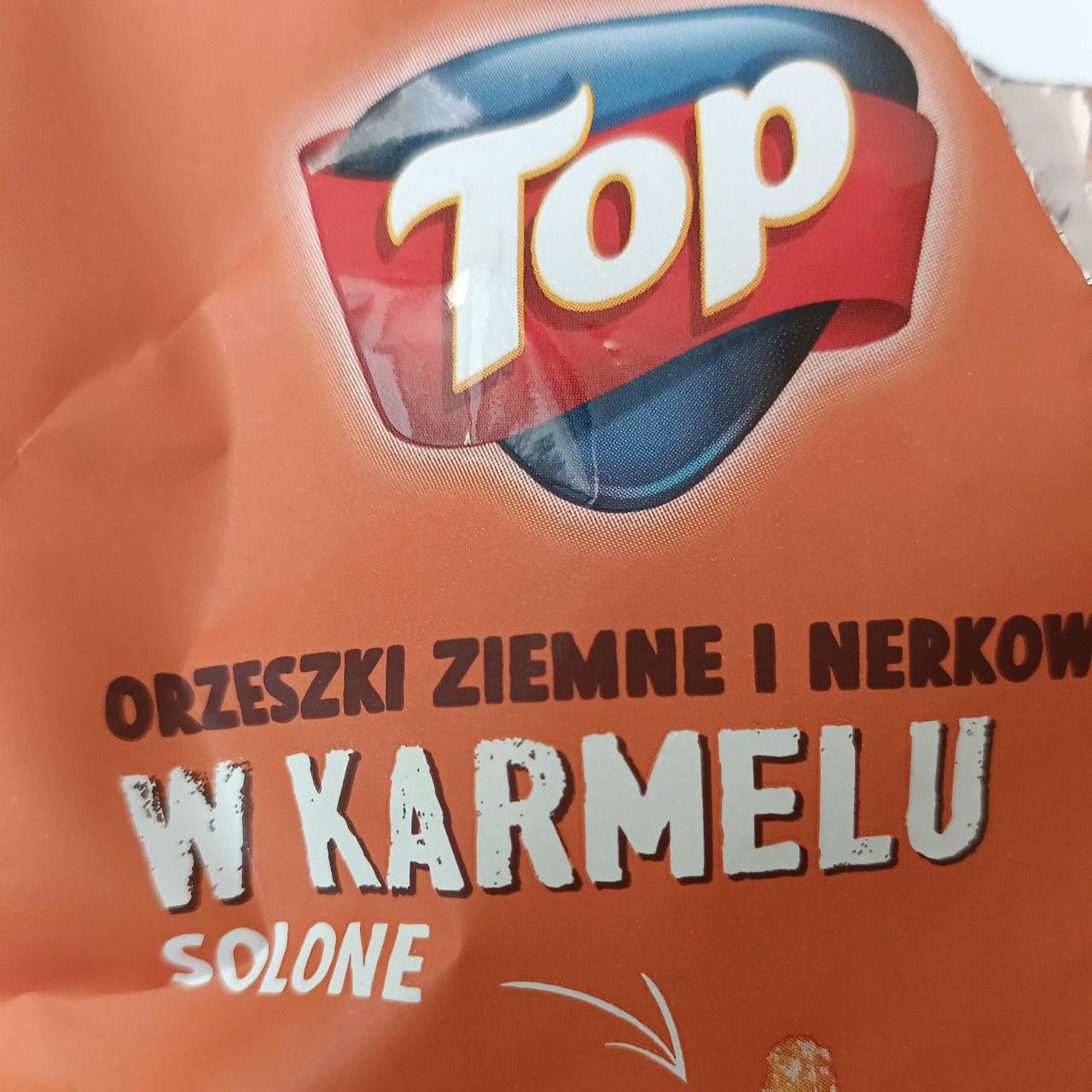 Фото - Orzeszki ziemne i nerkowce w karmelu solone Top