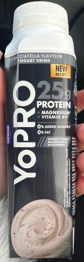 Фото - YoPro 25g Protein Stracciatella Flavour Yogurt Drink Danone