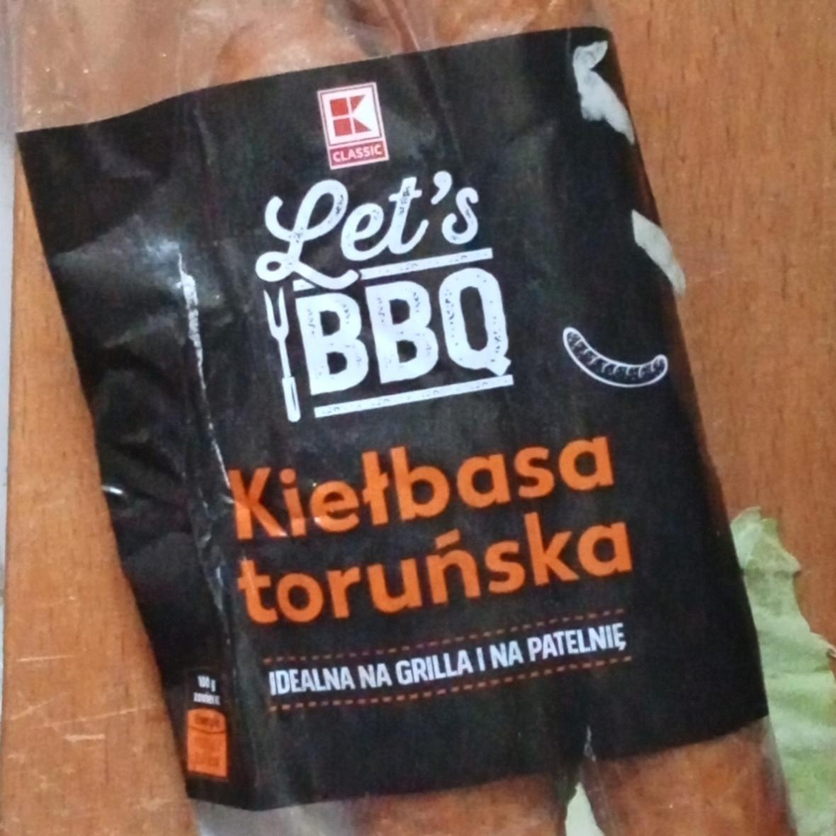 Фото - Kielbasa torunska Let's BBQ K-Classic