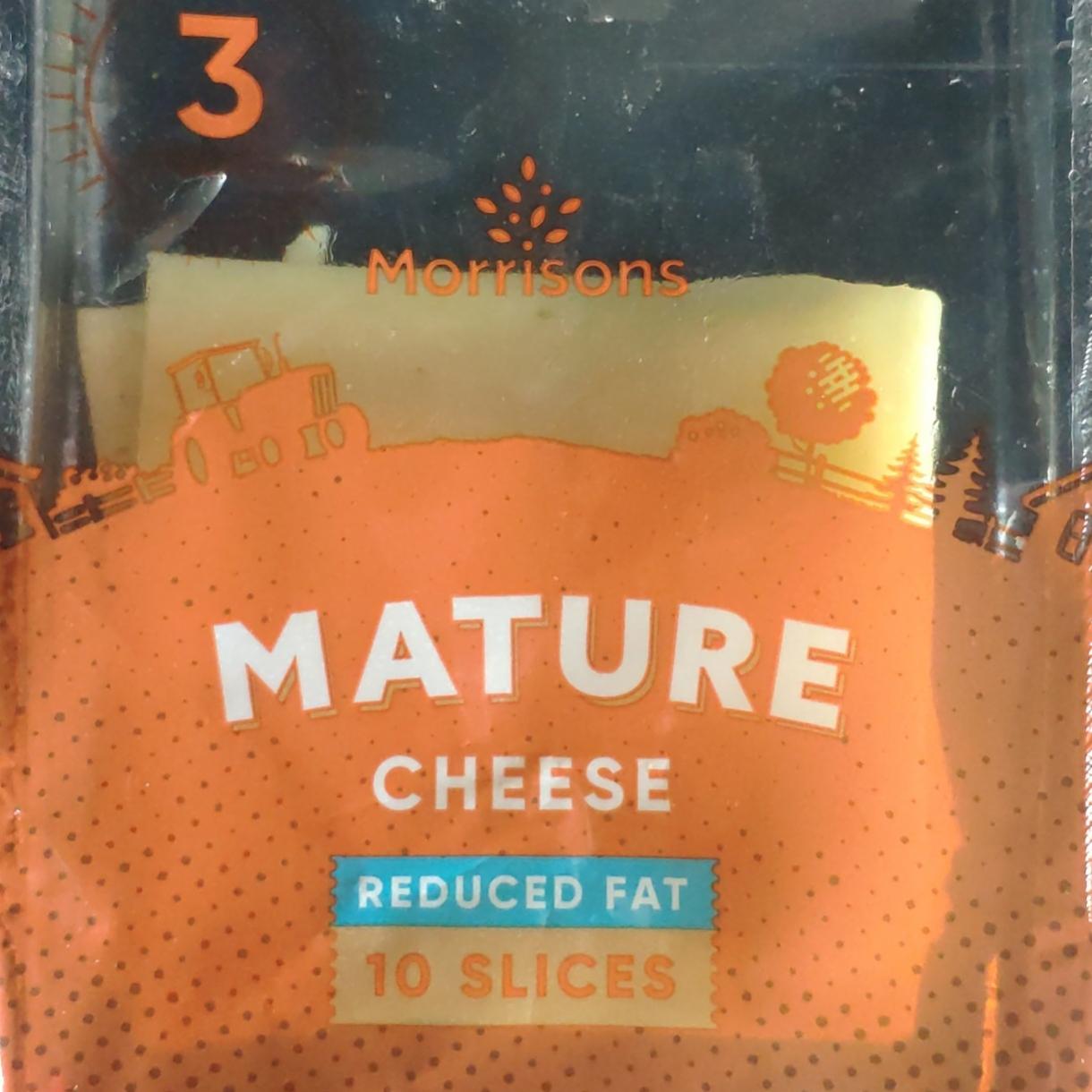 Фото - Reduced fat mature cheese Morrisons