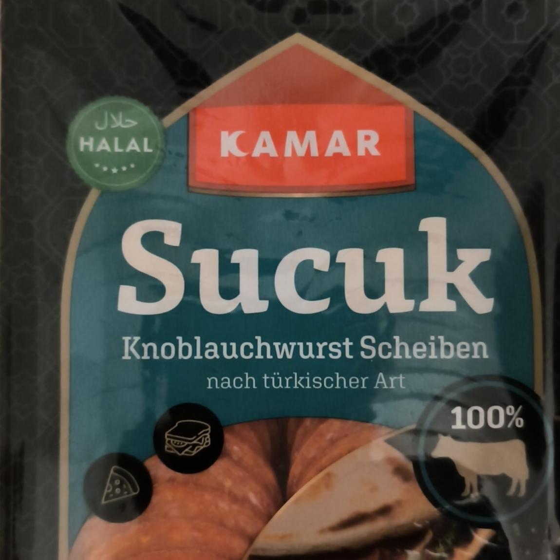 Фото - Sucuk Knoblauchwurst Scheiben Kamar