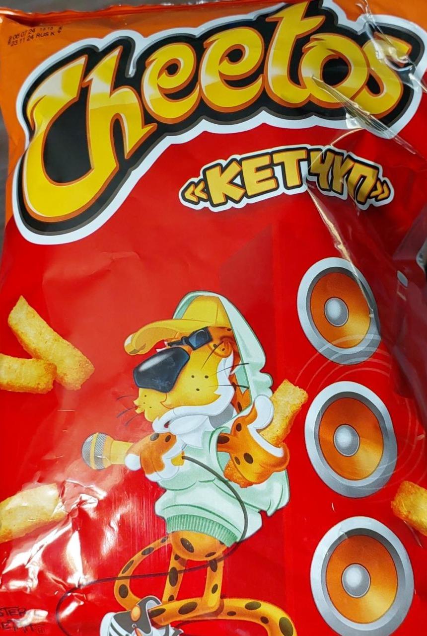 Фото - Палички кукурудзяні зі смаком кетчупу Cheetos