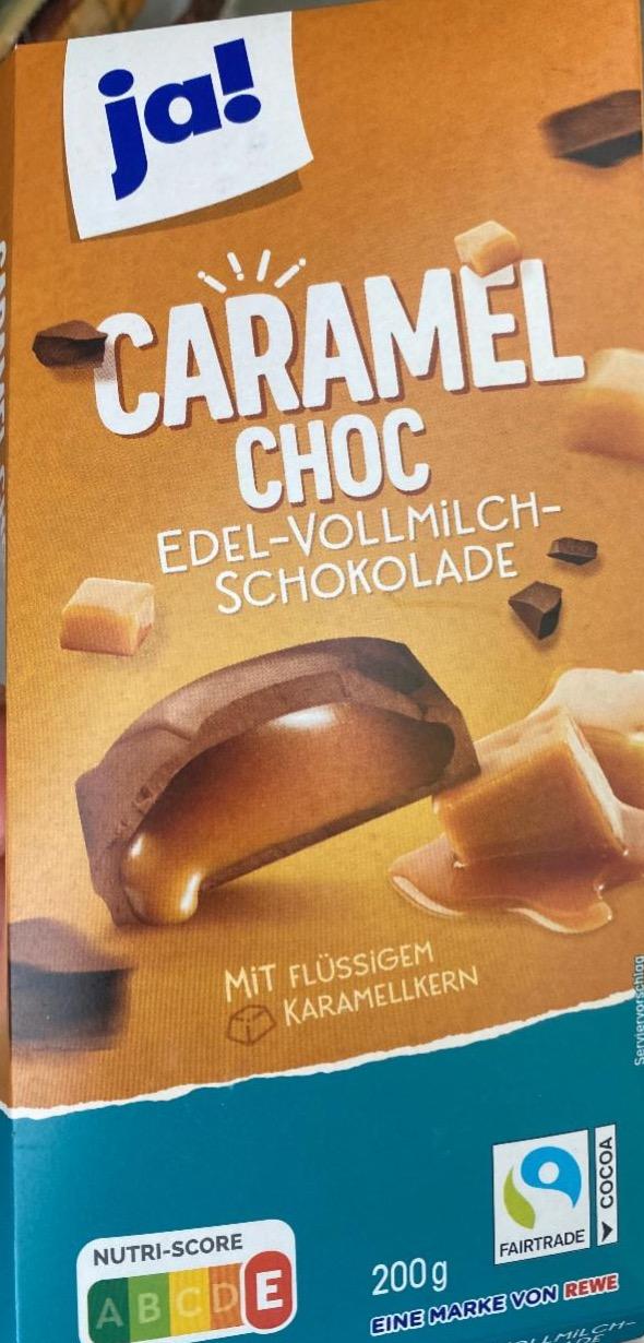 Фото - Caramel choc edel-vollmilch-schokolade Ja!