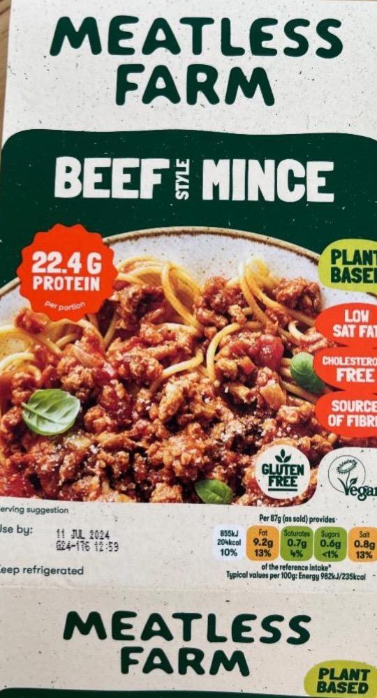 Фото - Beef style mince Meatless farm