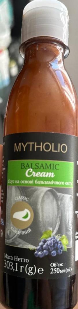 Фото - Соус на основі бальзамічного оцту Balsamic Cream Mytholio