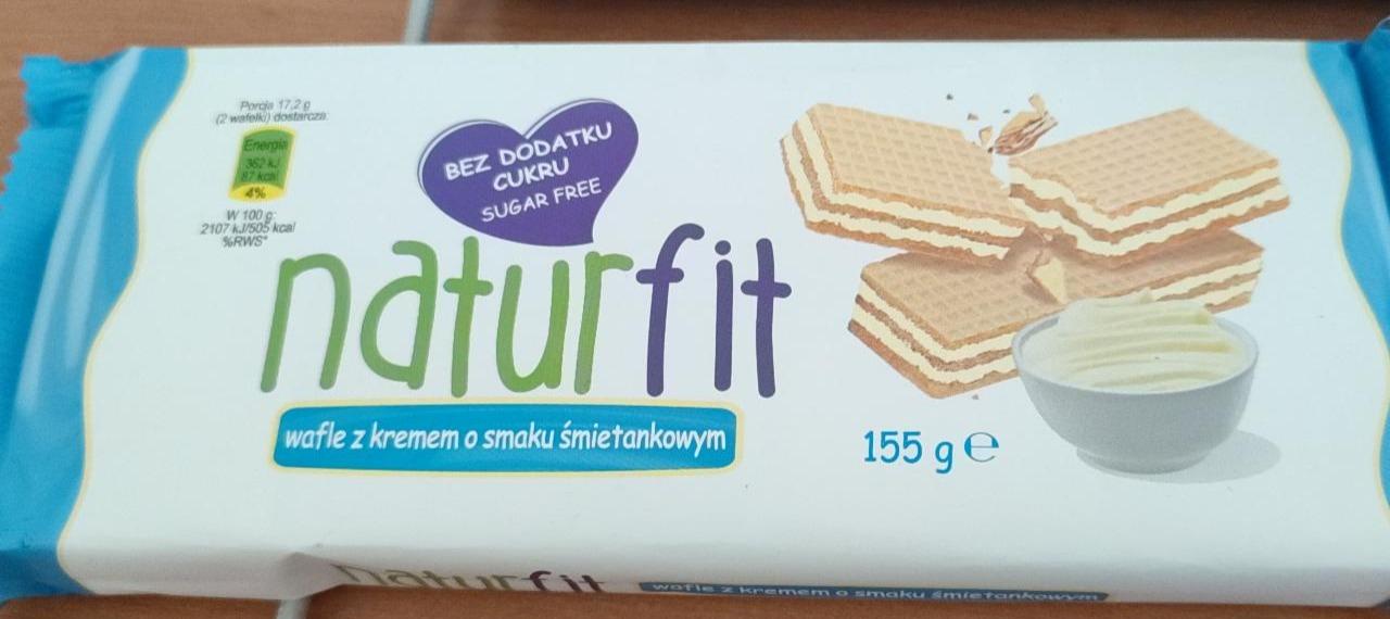 Фото - Wafle z kremem o smaku smietankowym Naturfit