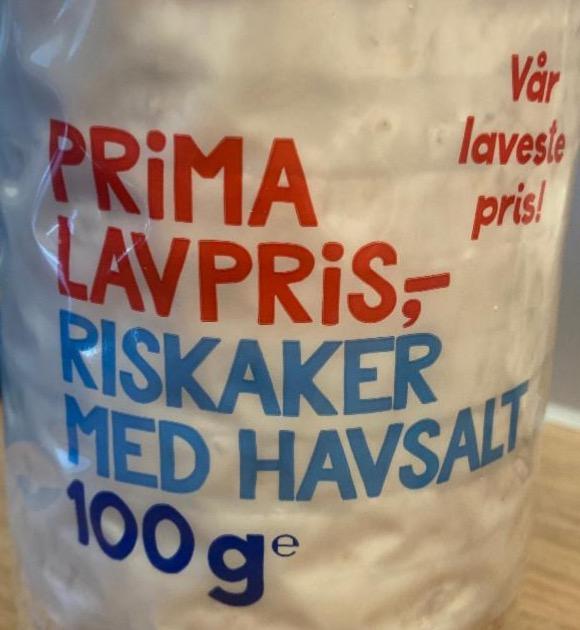 Фото - Lavpris riskaker med havsalt Prima