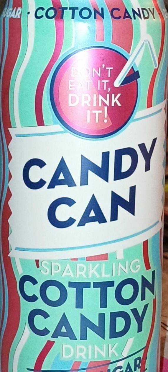 Фото - Candy can sparkling drink zero sugar Cotton Candy