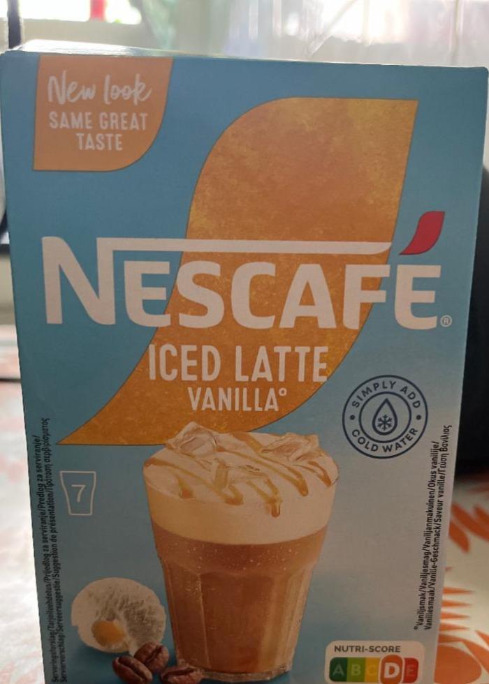 Фото - Iced latte vanilla Nescafé