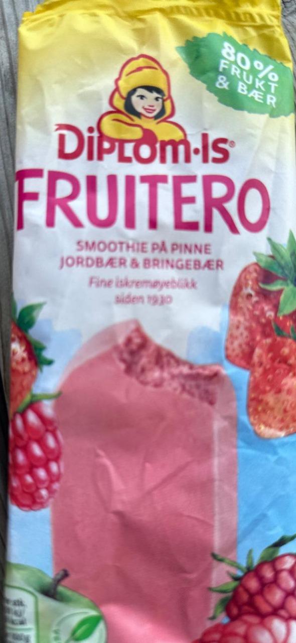 Фото - Fruitero, jordbær og bringebær Diplom-is