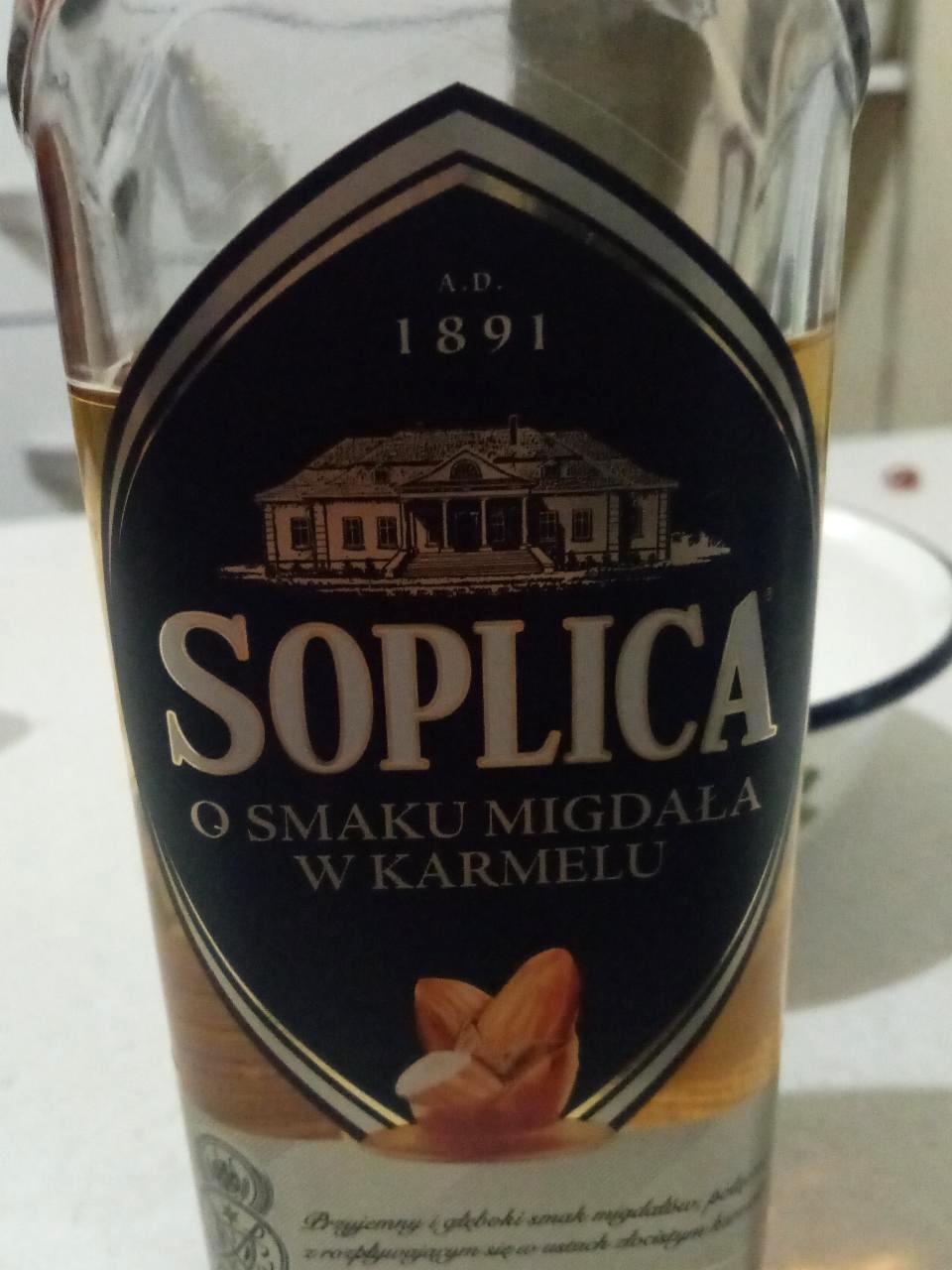 Фото - Настоянка 25% мигдаль в карамелі Soplica