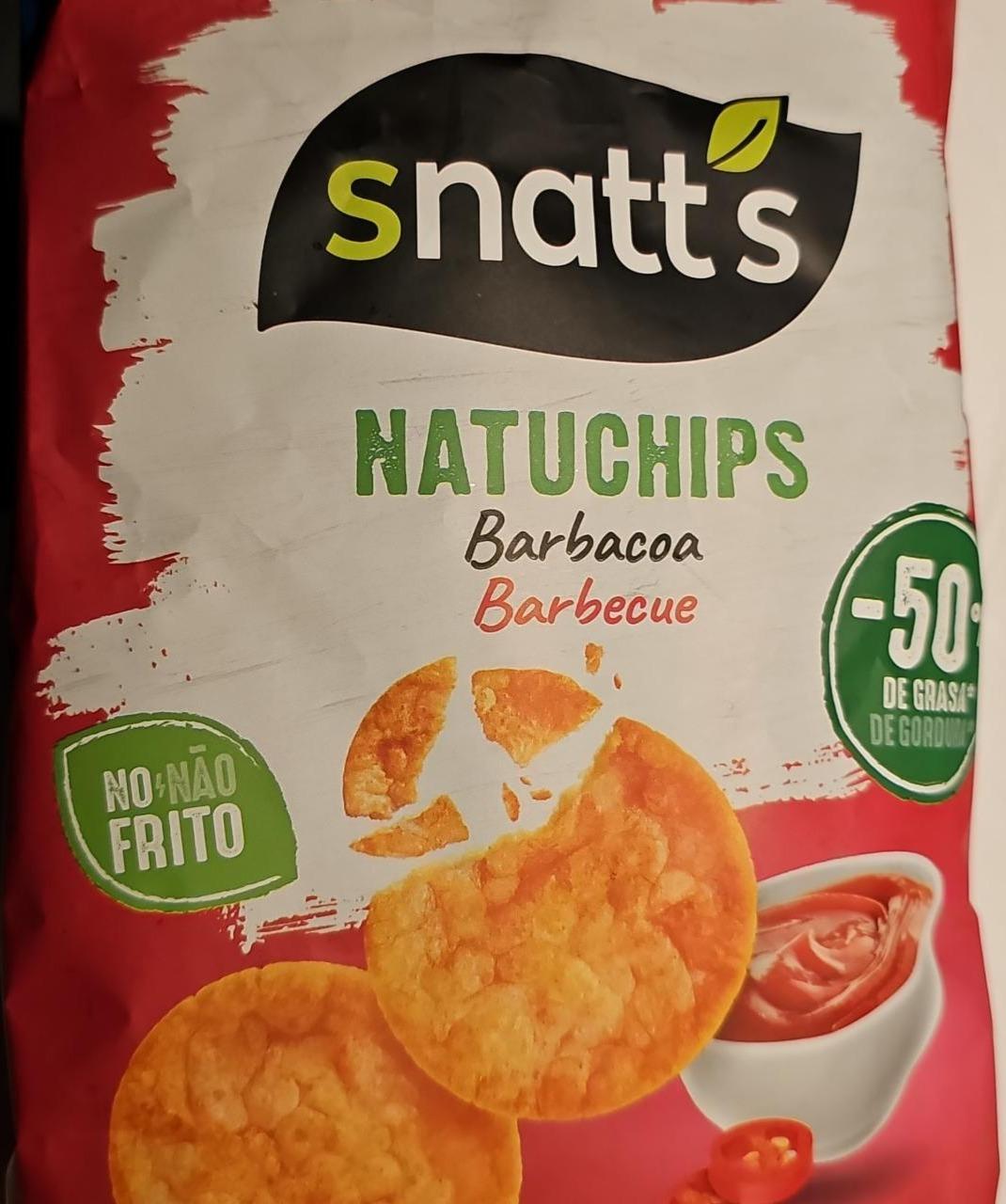 Фото - Natuchips Barbacoa Snatt's