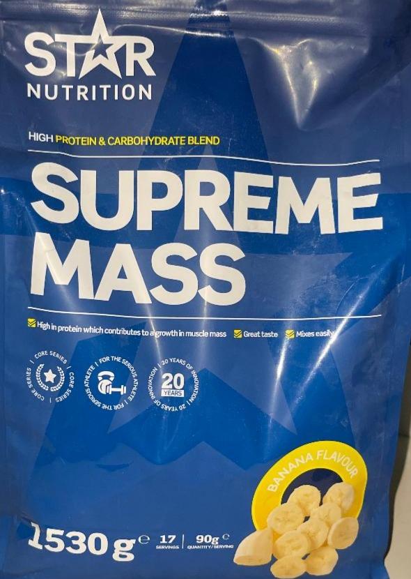 Фото - Supreme mass banan Star Nutrition