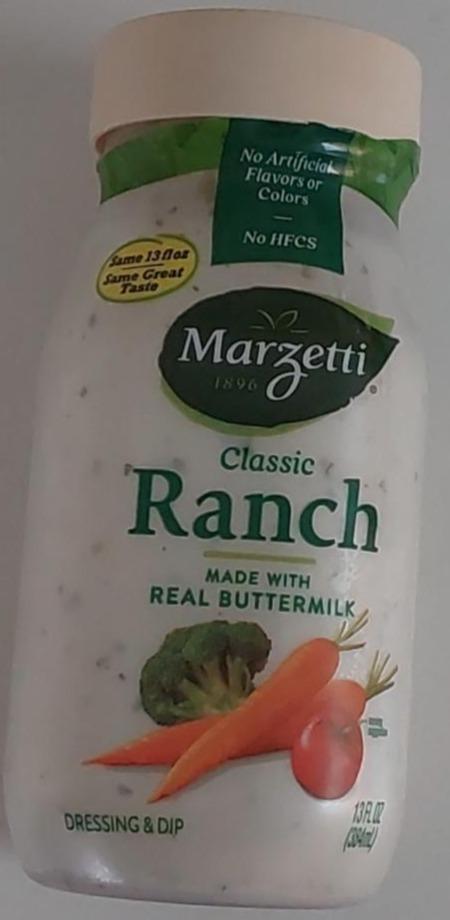 Фото - Classic Ranch made with real buttermilk Marzetti