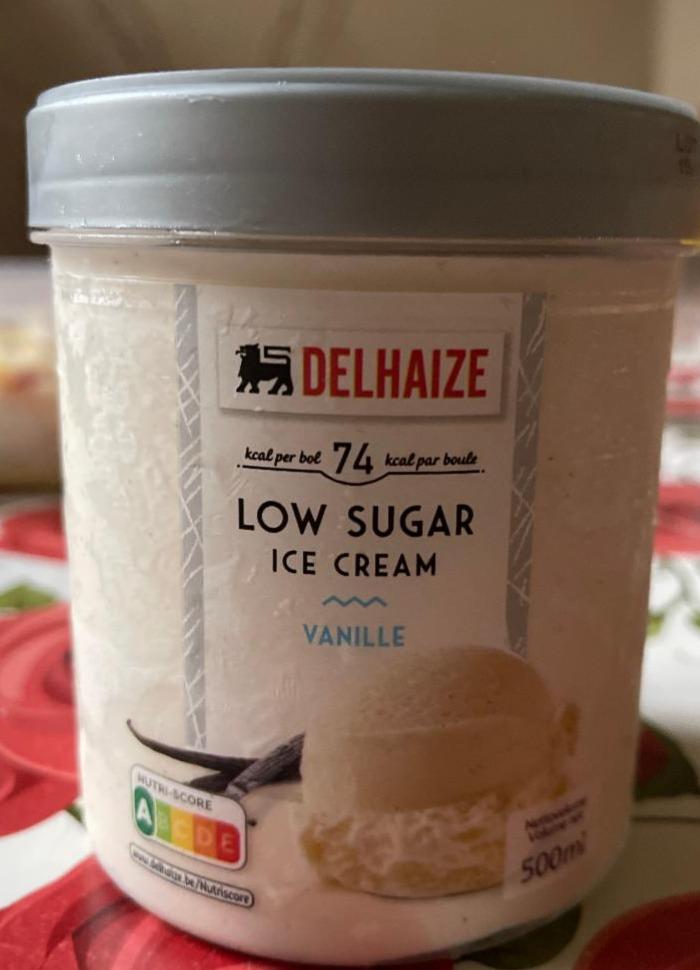 Фото - Low sugar ice cream vanille Delhaize