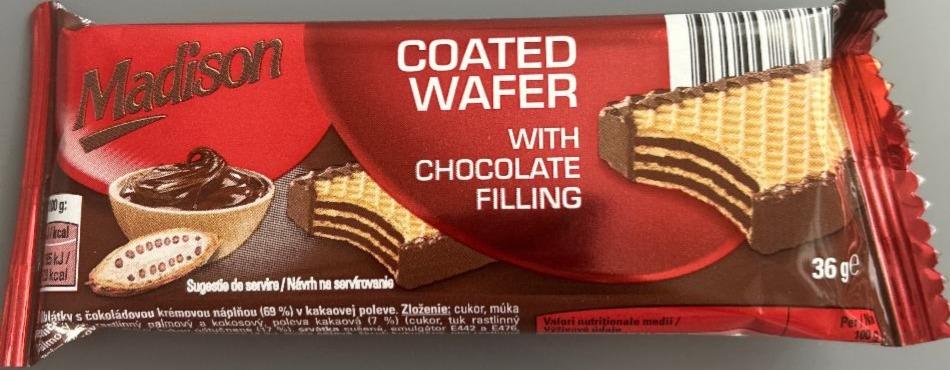 Фото - Coated wafer with chocolate filling Madison