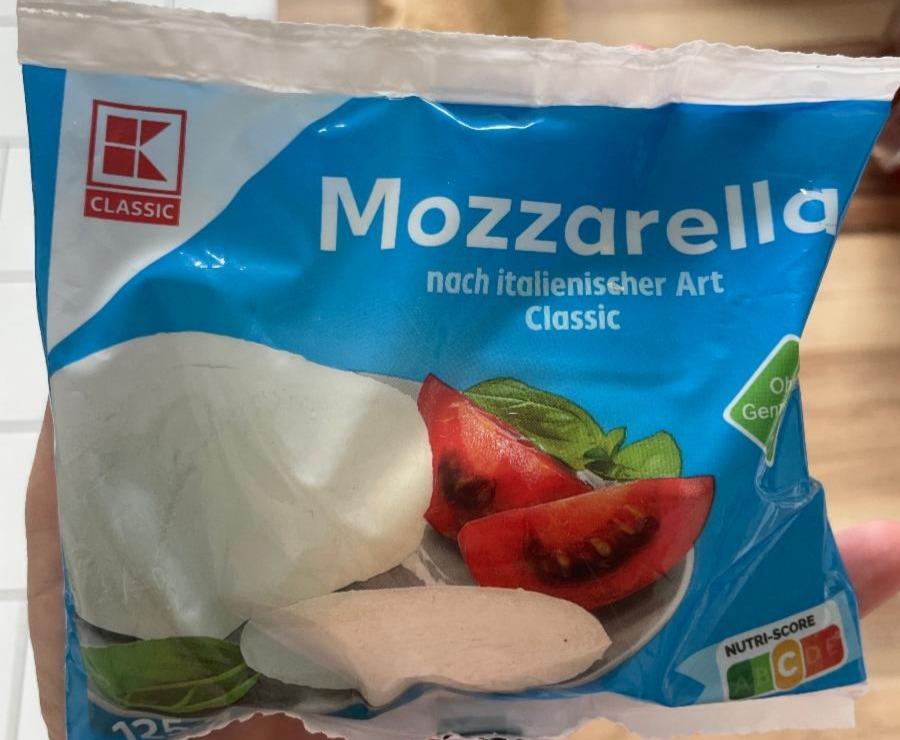 Фото - Mozzarella 45% K-Classic