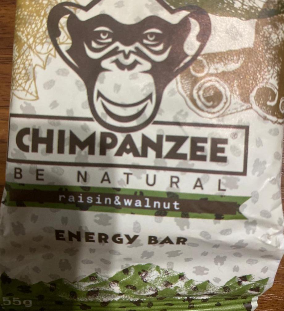 Фото - Energy bar raisin walnut Chimpanzee