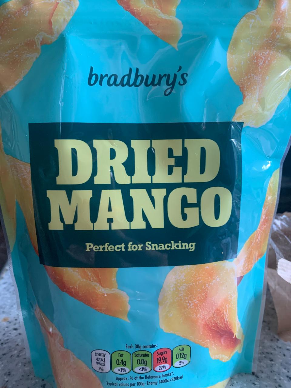 Фото - Манго сушене Dried Mango Bradbury's