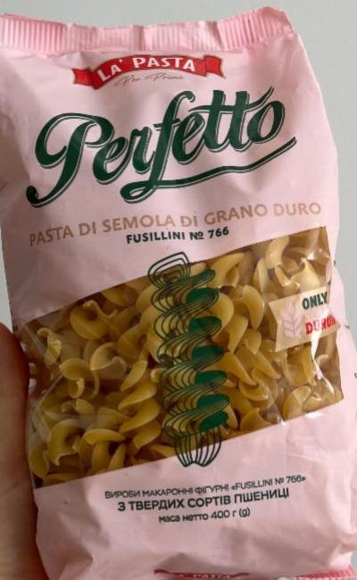 Фото - Макарони з твердих сортів пшениці Fusillini Perfetto La Pasta