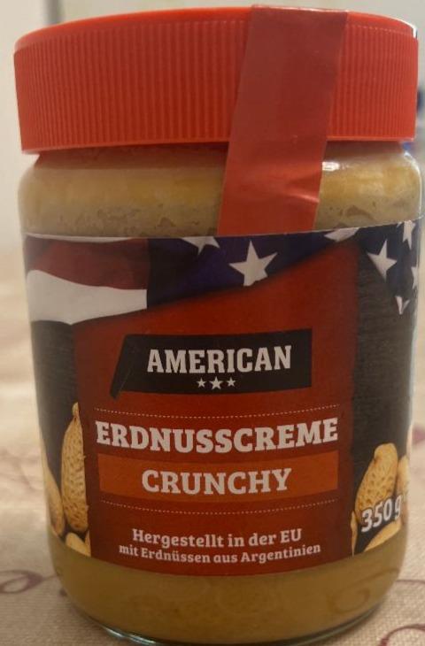 Фото - Erdnusscreme crunchy American