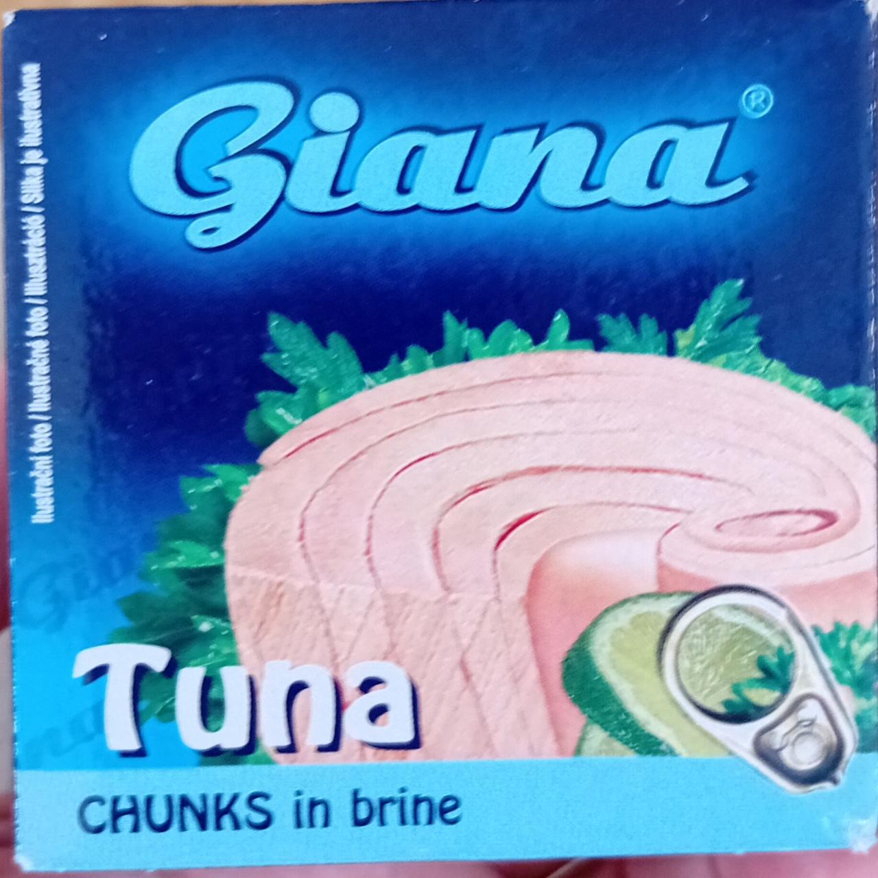 Фото - Tuna chunks in brine Giana