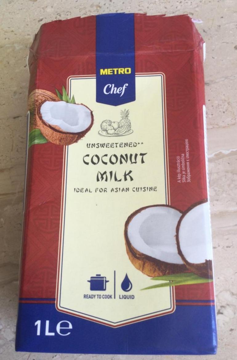 Фото - Coconut milk unsweetened Metro Chef