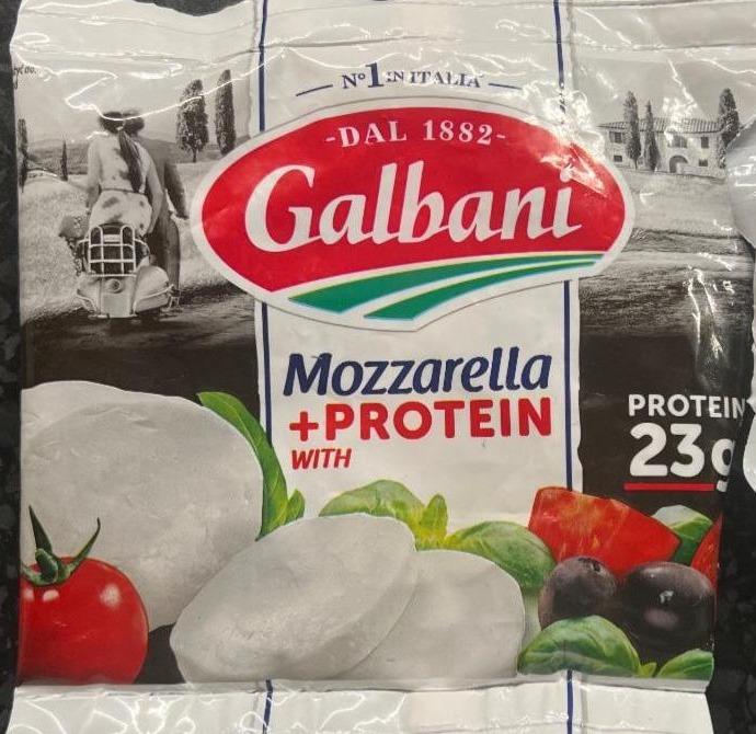 Фото - Mozzarella+protein Galbani