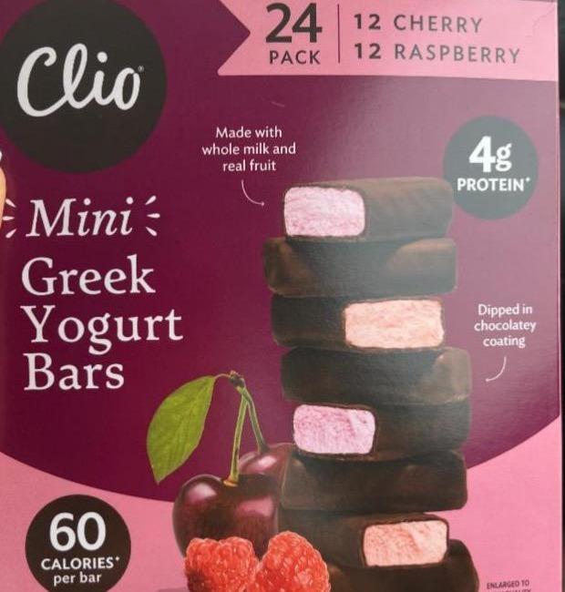 Фото - Mini Greek yogurt Bars Clio