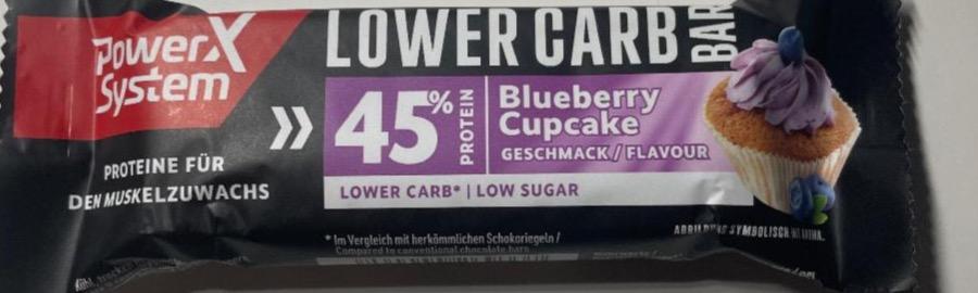 Фото - Lower carb bar blueberry cupcake flavour Power System