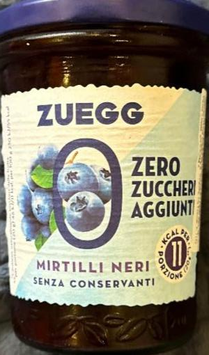 Фото - Mirtilli neri zero zuccheri aggiunti Zuegg