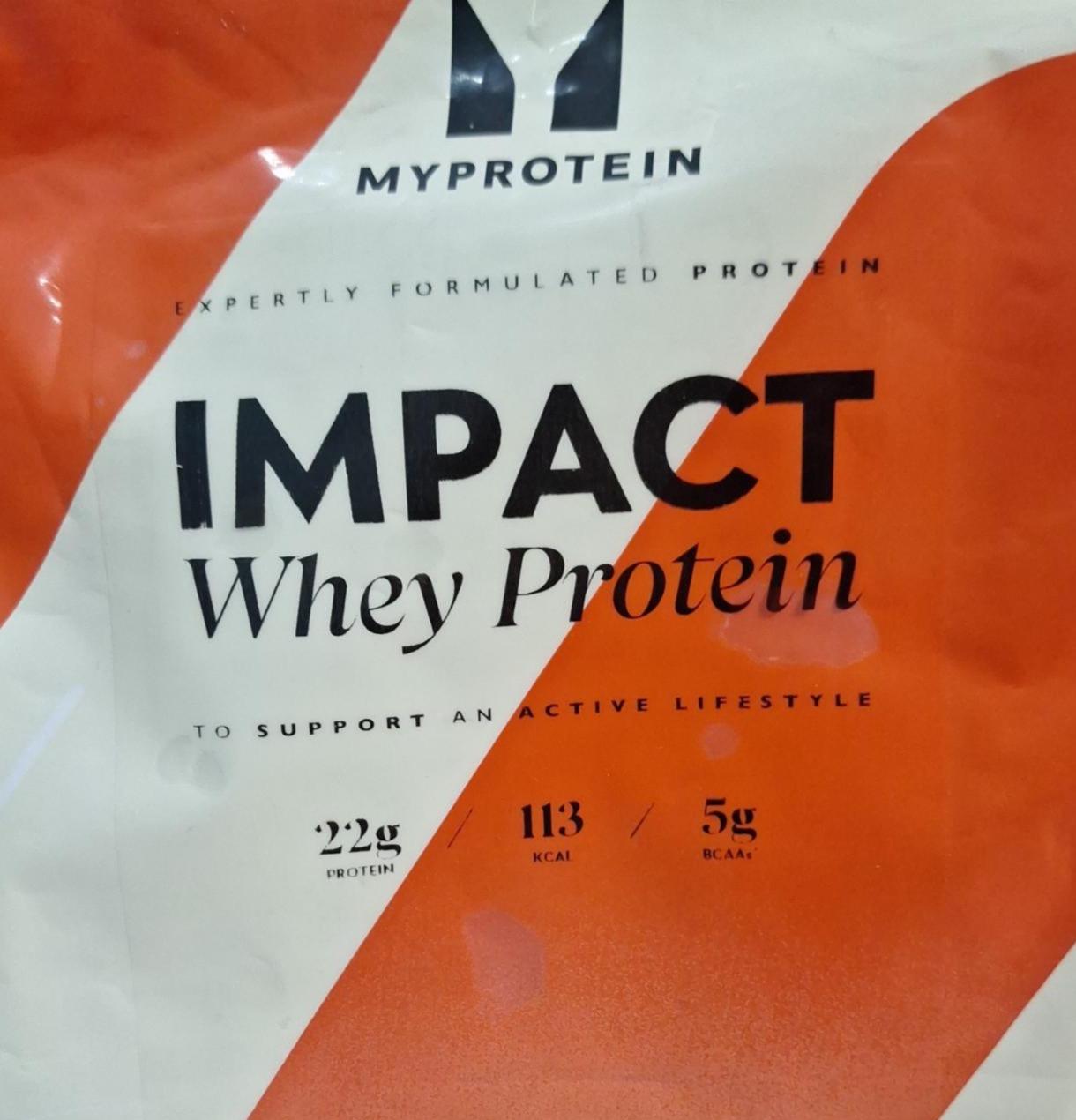 Фото - Impact Whey Protein MyProtein