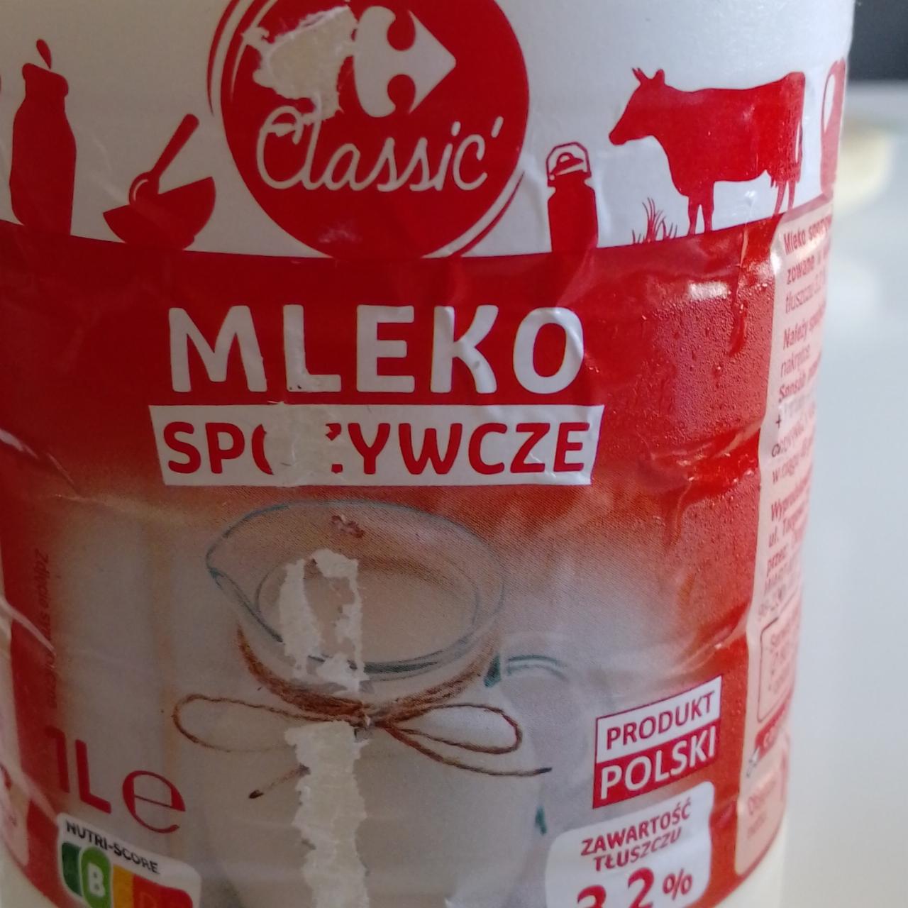 Фото - Mleko 3.2% spozywcze Carrefour