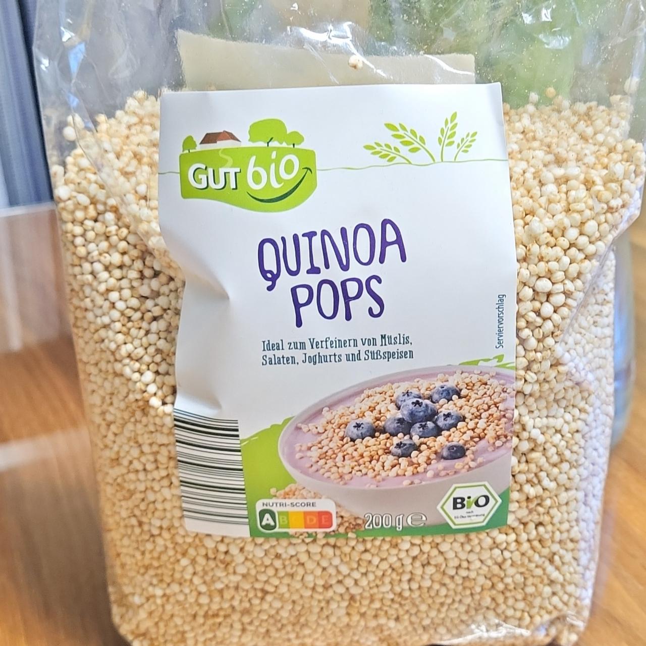 Фото - Quinoa Pops GutBio