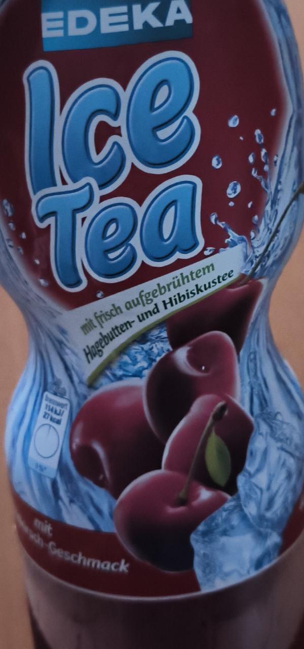 Фото - Ice tea mit frisch aufgebrühtem hagebutten und hibiskustee Edeka