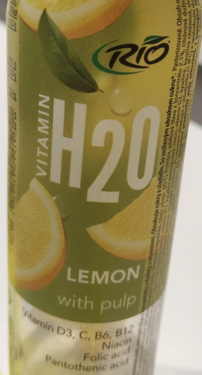 Фото - Vitamin H2O lemon Rio