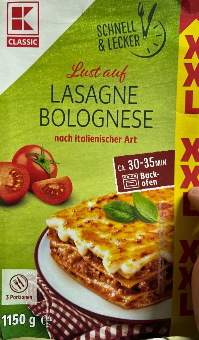 Фото - Лазанья Болоньєзе Lasagne Bolognese K-Classic