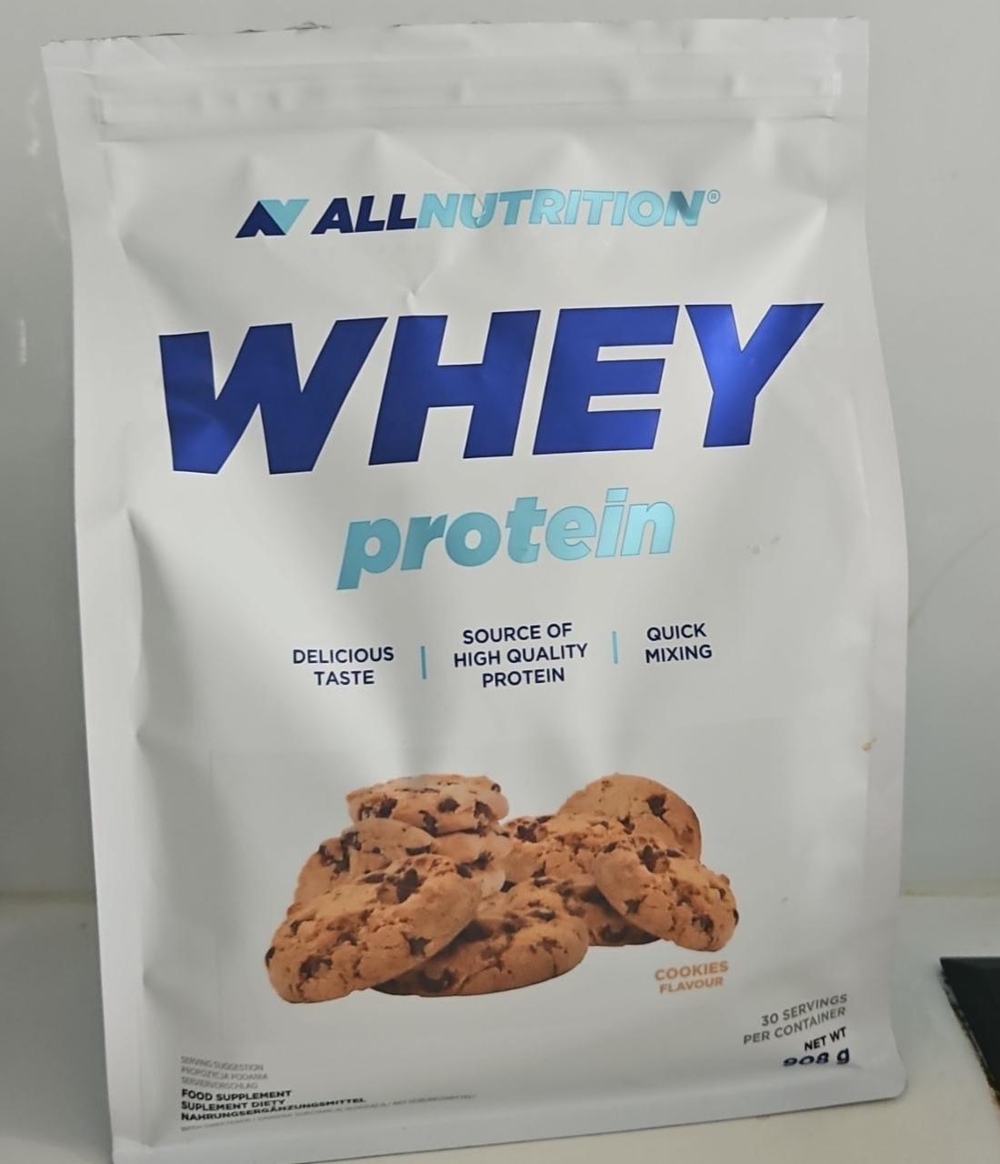 Фото - Протеїн Whey Protein Cookies Flavour AllNutrition