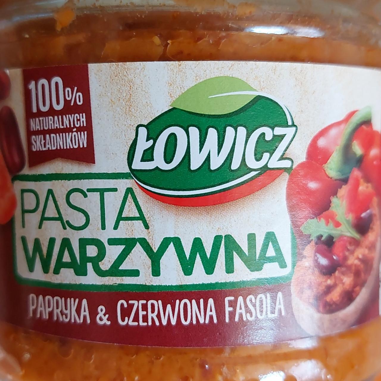 Фото - Pasta warzywna papryka & czerwona fasola Łowicz