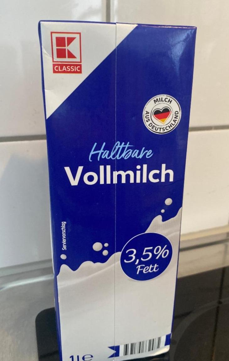 Фото - Vollmilch 3.5% K-Classic