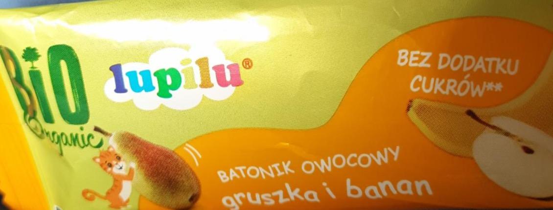 Фото - Lupilu batonik owocowy gruszka i banan BiOrganic